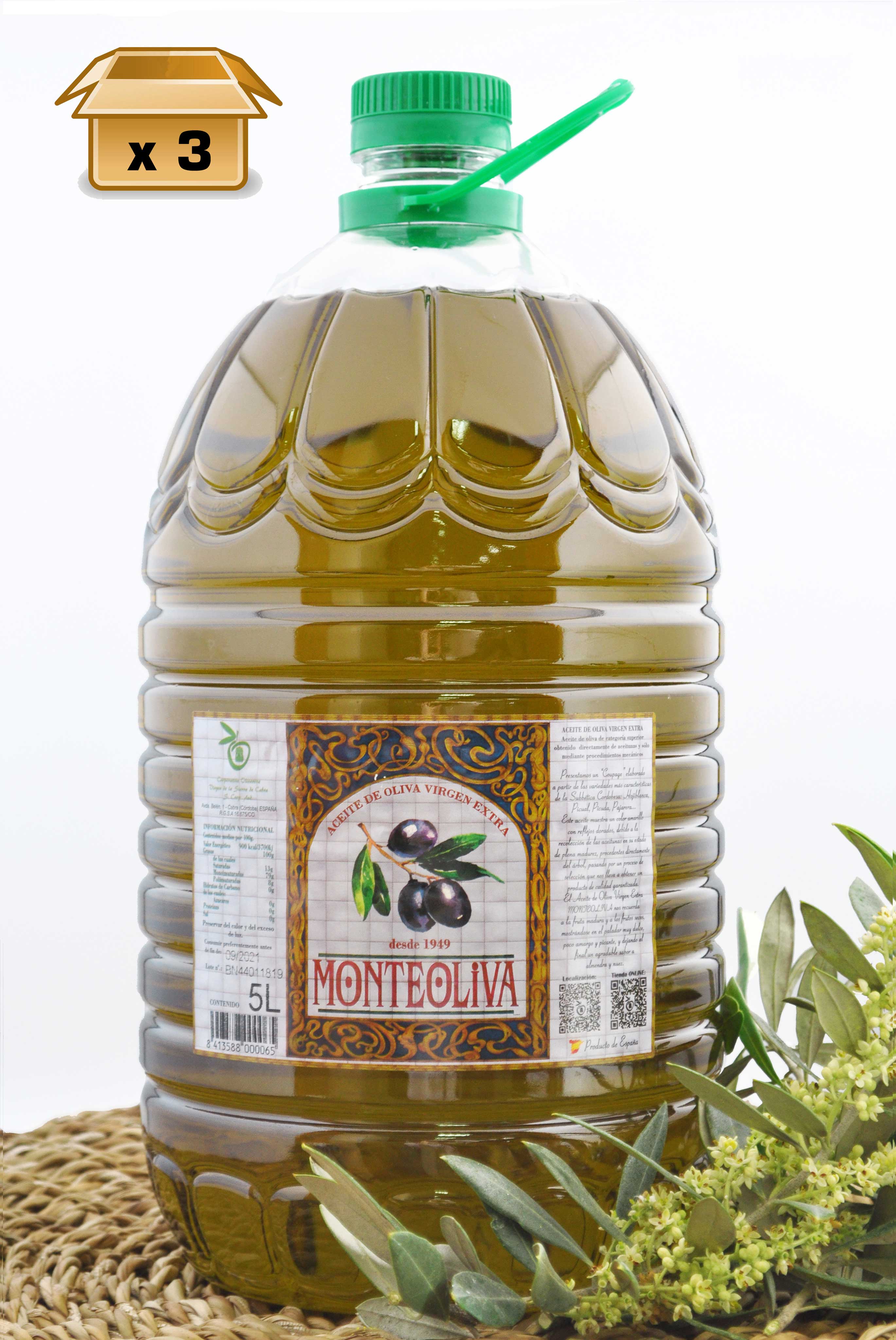 Aceite oliva virgen extra - Aceites de Córdoba