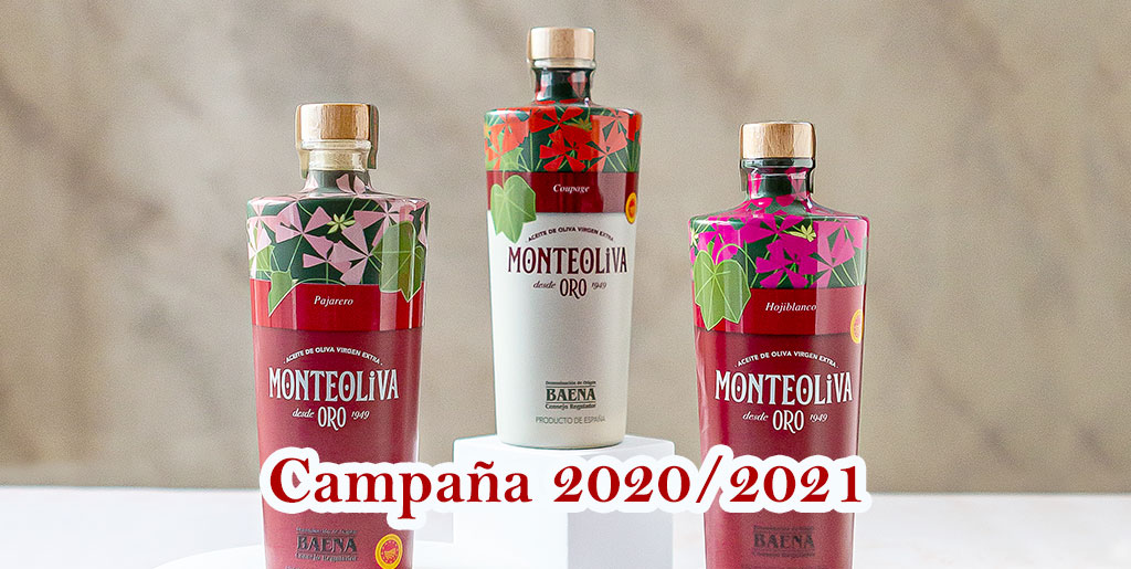 Premios obtenidos por los aceites Monteoliva en la campaña 2020/2021