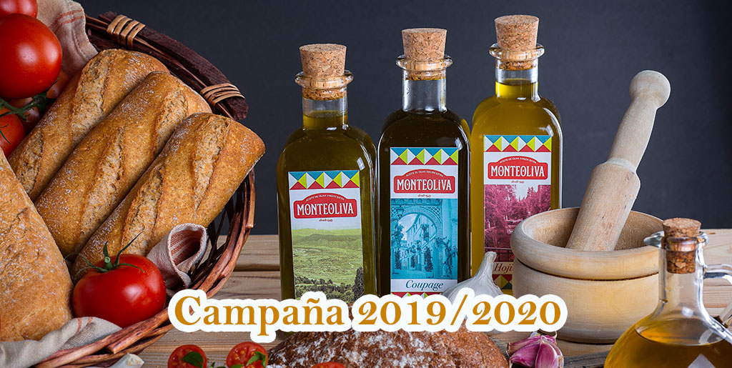 Premios obtenidos por los aceites Monteoliva en la campaña 2019/2020