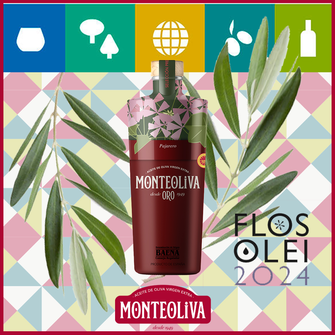 aceites Monteoliva seleccionados para aparecer en la guía Flos Olei