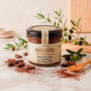 Crema de cacao con Aceite de Oliva Virgen Extra